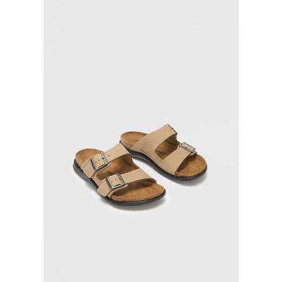 海外代购Birkenstock女士运动凉鞋透气轻便平底双带夏季日常