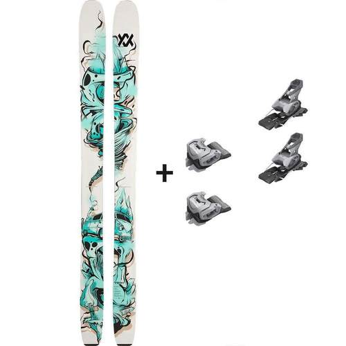 代购Volkl男士自由式滑雪板粉雪浮力高速稳定性精准转向