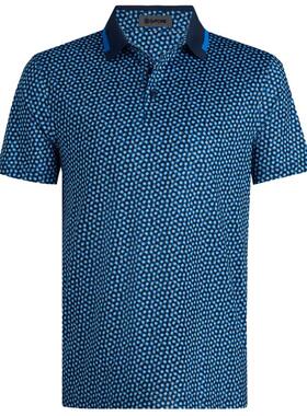 代购GFORE男士POLO吸汗透气印花修身高尔夫日常男装爆款商务