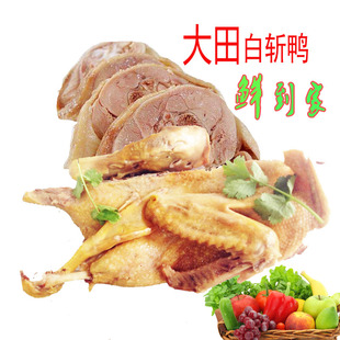 白斩鸭福建大田特产闽南风味盐水鸭酒糟鸭即食肉嫩3斤左右真空