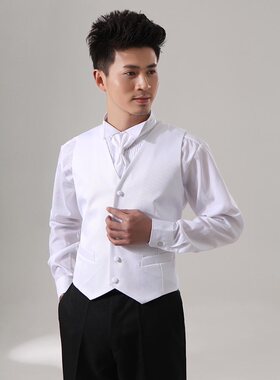 西装表演结婚酒吧服务生马甲背心