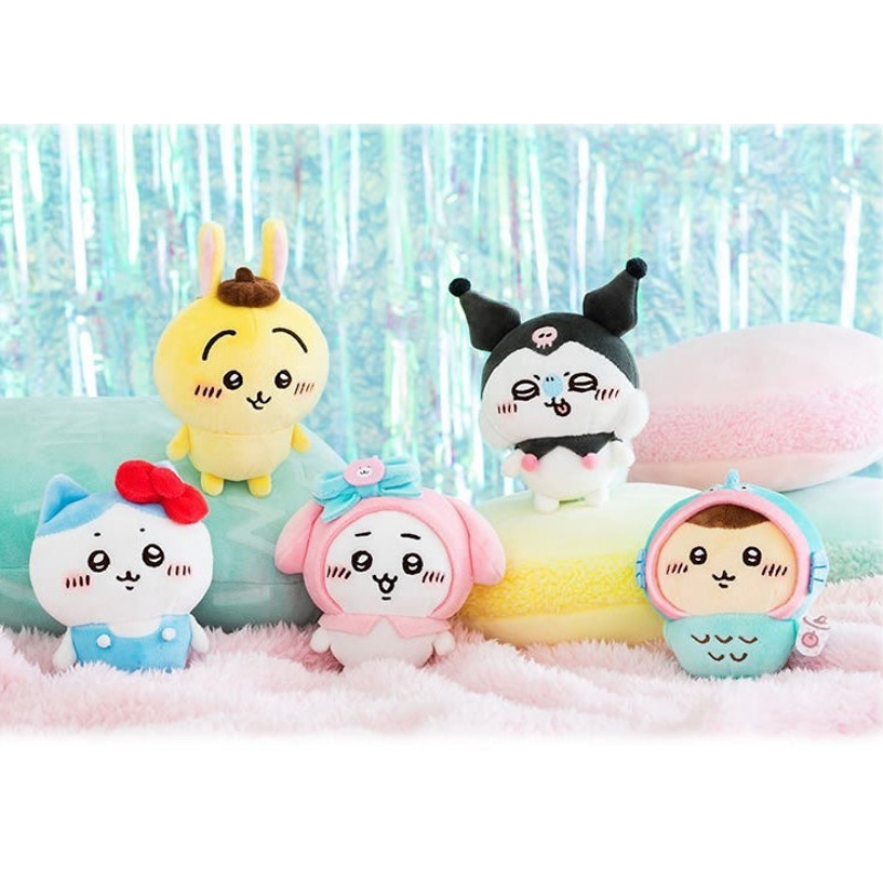 预约提确 12月12日新品 日本chiikawa吉伊卡哇三丽鸥联名再贩毛绒