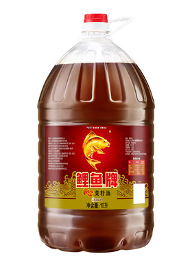 顺丰包邮 川味菜籽油 重庆味道 鲤鱼牌浓香菜籽油10L