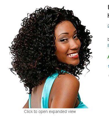 European And American Black Women Fashion Caps Short Curl Ha