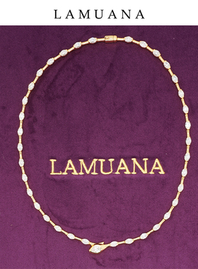 LAMUANA意大利vintage风金蛇项链68882银蛇项链68875