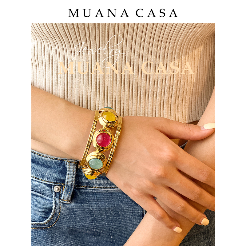 LAMUANA复古女性原创设计手镯
