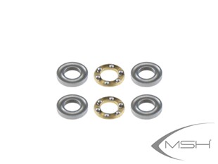 EVO MSH41177 小罗模型 380 尾桨夹止推轴承 3x6x2 MSH 配件