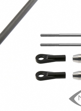 小罗模型 MSH PROTOS 770 尾拉杆 直升机配件 MSH71205