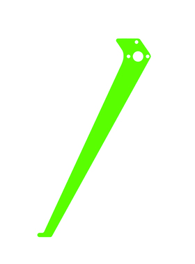 小罗模型 XLPower Nimbus 550 绿色垂尾 直升机配件 XL55T03G