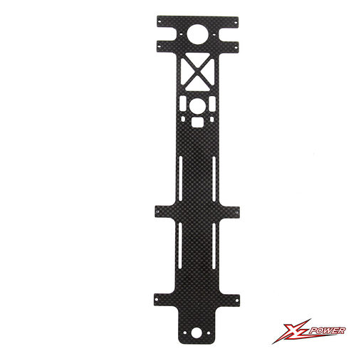小罗模型 XLPower 700 直升机配件 快拆用中间碳板 XL70B42-2