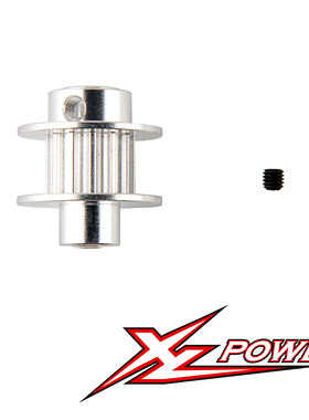 小罗模型 XLPower 520/550V2 直升机配件 13T 尾皮带轮 XL52T16