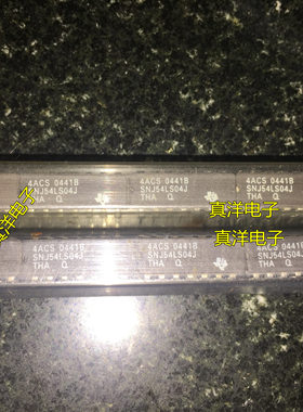 SN54LS04J TI CDIP瓷封 实体店现货供应SNJ54LS04J