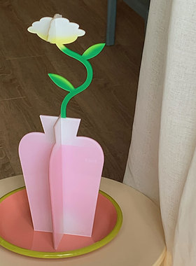 Faint原创设计家居装饰摆件 小众摆件 永不凋谢的花 闺蜜情侣礼物