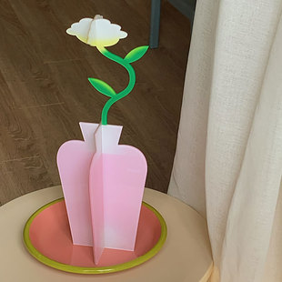 Faint原创设计家居装饰摆件 小众摆件 永不凋谢的花 闺蜜情侣礼物