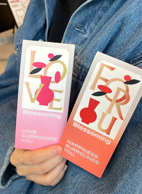 faint 原创设计创意立体贺卡 生日贺卡 朋友情侣贺卡礼物