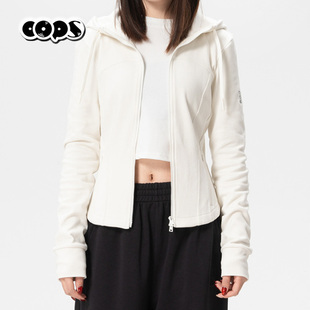 MLB休闲风连帽运动夹克女修身短款拉链外套2026春季新款3FTRB1561