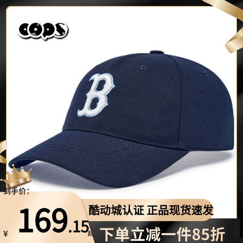 MLB棒球帽新款藏青男女同款休闲