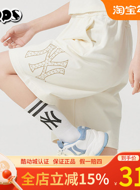 MLB短裤男女2025夏季新款运动裤宽松舒适透气直筒休闲裤3ASPM0253