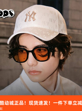 MLB帽子夏季新款男帽女帽情侣棒球帽NY老花遮阳帽鸭舌帽3ACPM105N