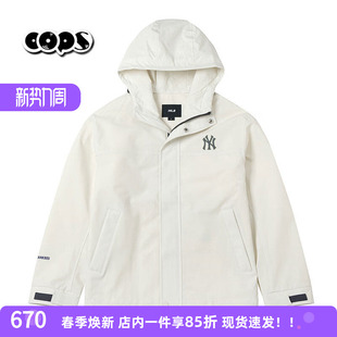 2026新款 MLB情侣冲锋衣外套男女NY防水防污三防运动夹克3AWJB0161