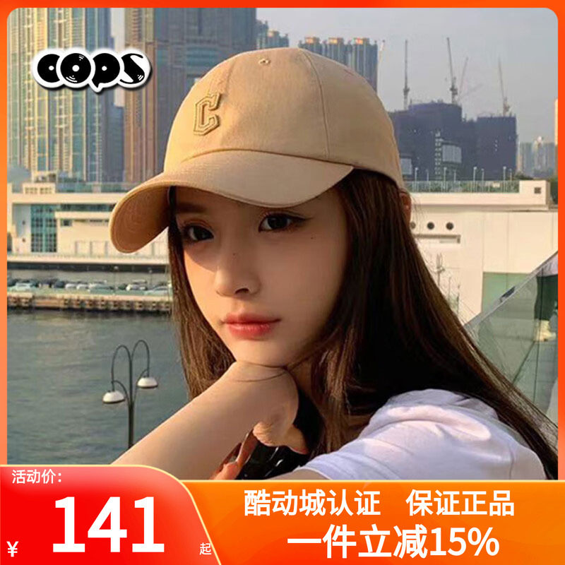 MLB情侣棒球帽新款男女刺绣小标遮阳软顶帽鸭舌帽3ACPB074N