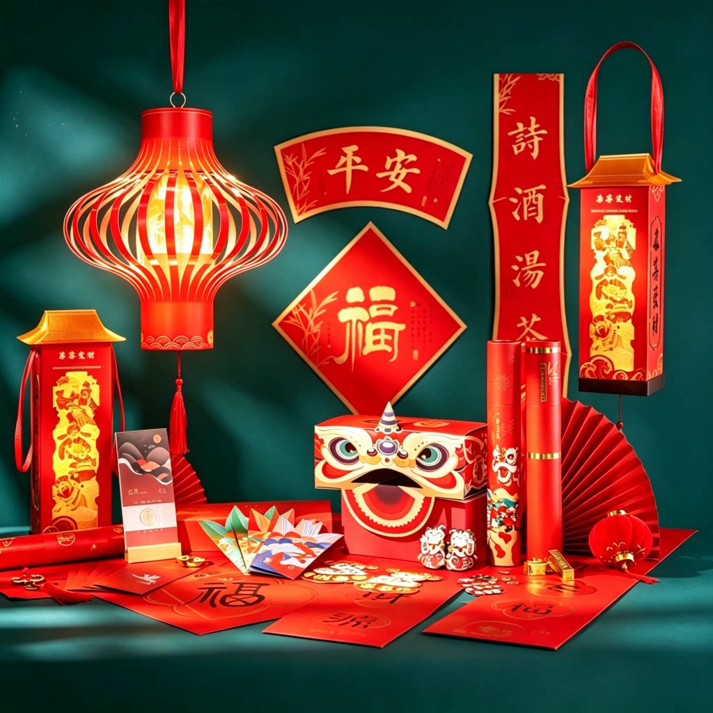 春节过年春联高档对联大礼包