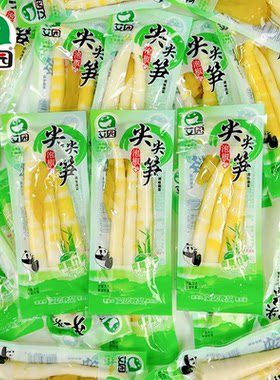 艾园泡椒尖尖笋山椒脆笋酸辣竹笋笋子笋尖新鲜开袋即食零食小包装