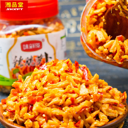 萝卜香辣下饭菜味鲜原湖南特产