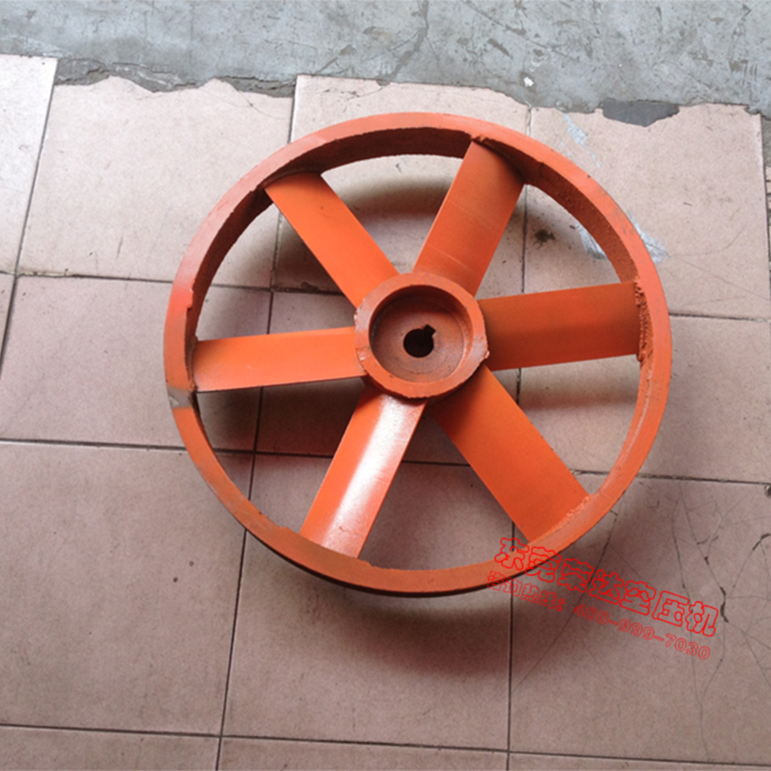 空压机配件 空压机皮带轮红五环W3.0/5矿山空压机皮带轮