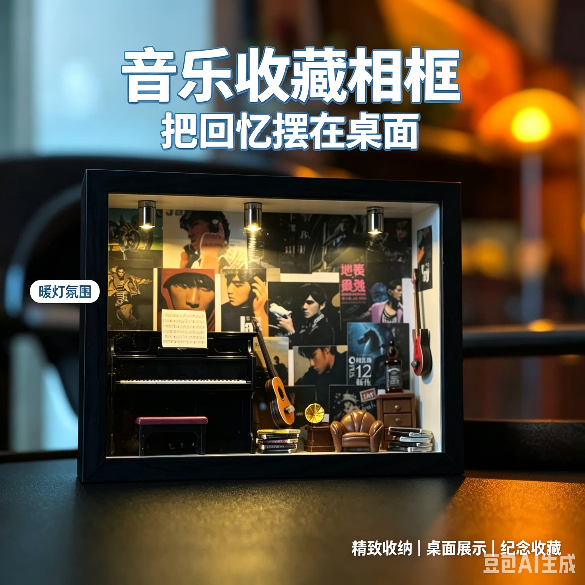 明星相框周边小屋diy手工材料包创意纪念毕业闺蜜男女生日礼物