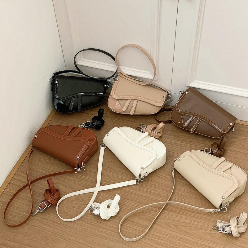 时尚韩版异形女包2026年新款跨境包两条肩带个性新颖马鞍包,箱包皮具/热销女包/男包,通用款女包,淘宝优惠券,粉丝福利购,淘宝优惠卷