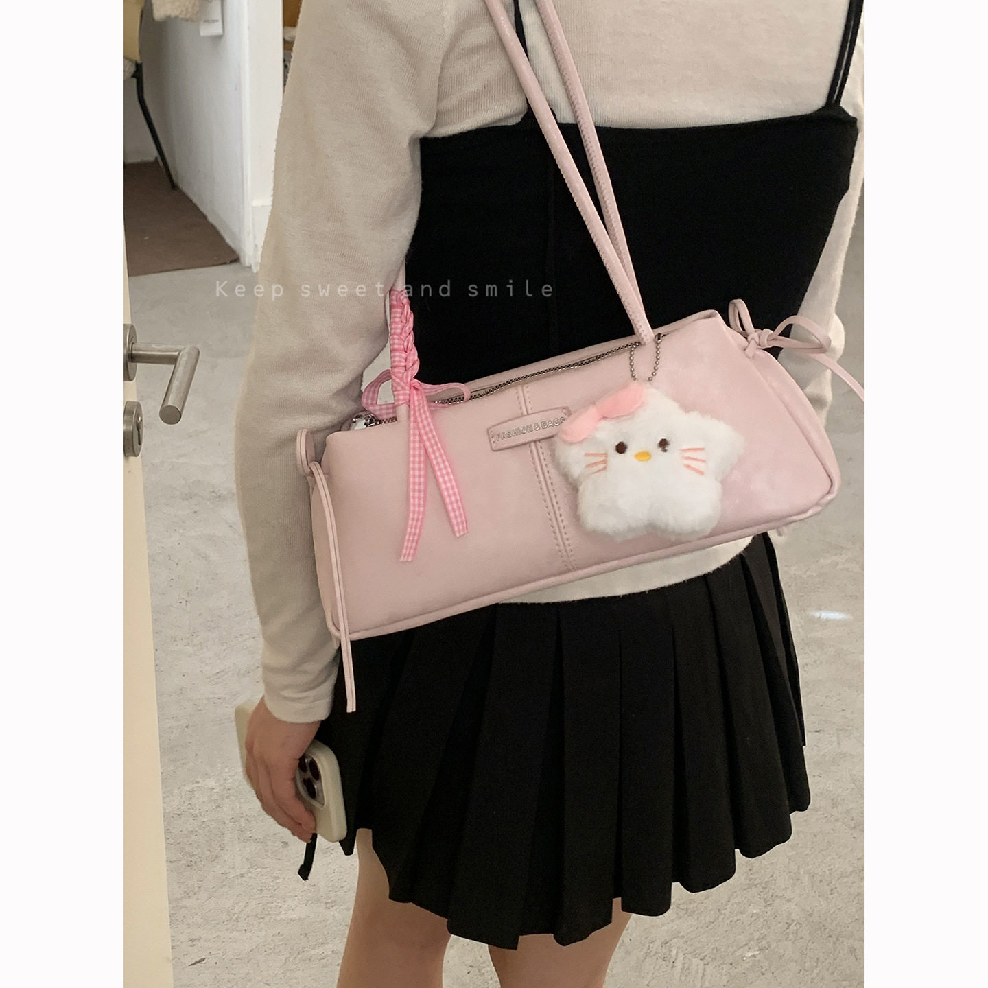 韩版时尚手提包女式包包2026春季新款腋下通勤包简约百搭单肩包