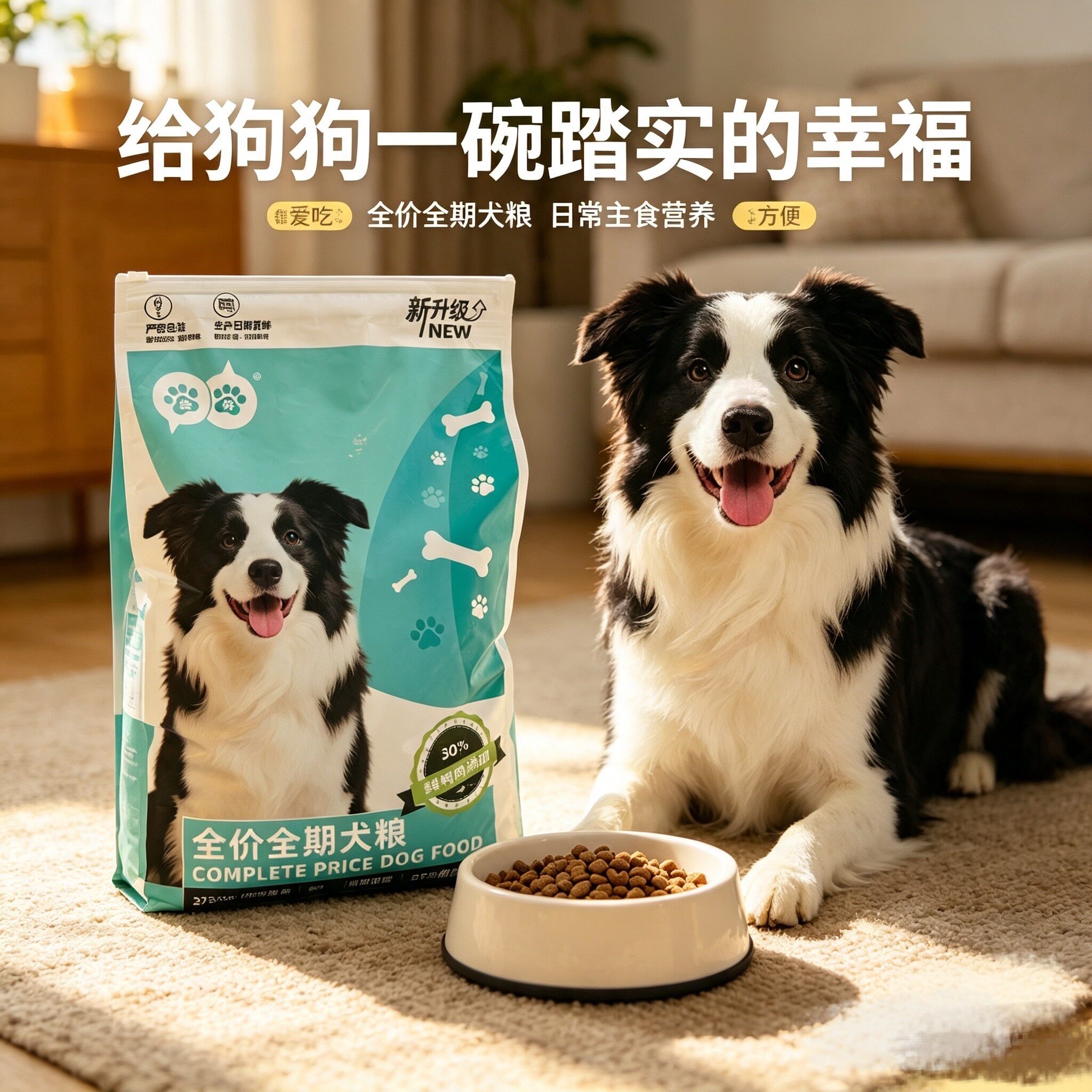 成犬天然通用型比熊牛肉味狗主粮