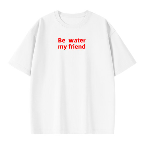 Bewatermyfriend纯棉宽松T恤