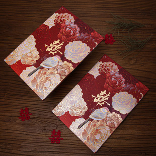 结婚收礼记账本礼金薄婚礼喜事签到记录本嘉宾人情礼单礼簿本