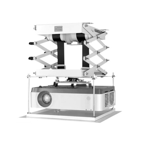 电动遥控升降隐藏式投影仪吊架