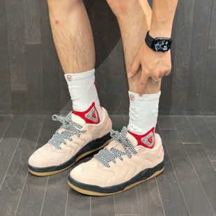 耐克AJ男鞋JORDAN SESSION粉色低帮休闲运动鞋复古板鞋IB3731-600