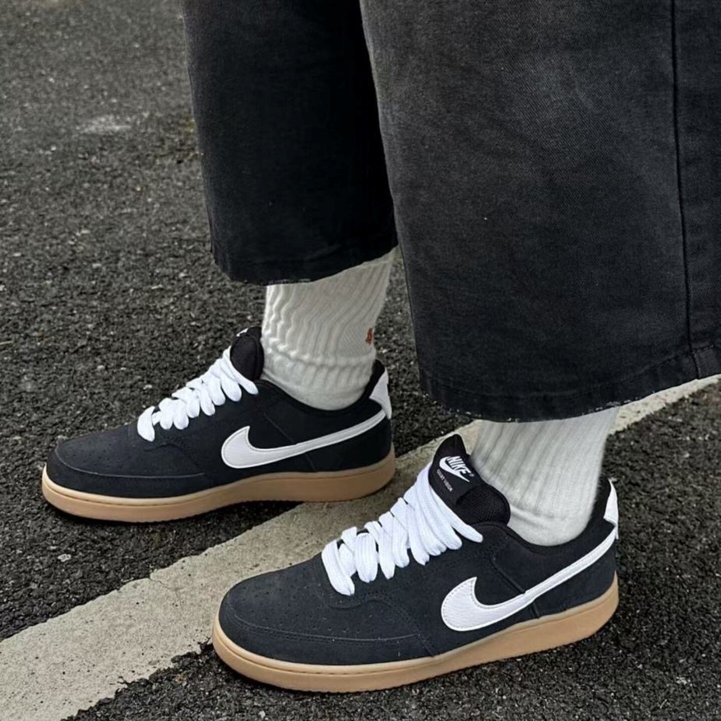 NIKE耐克COURT VISION LO 低帮运动休闲鞋时尚轻便板鞋IO7727-001