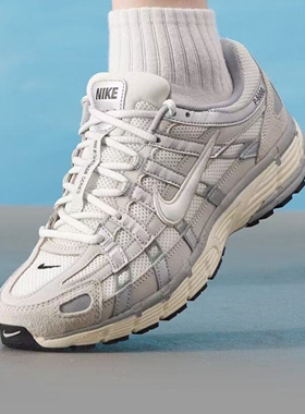 耐克Nike P-6000 舒适百搭透气休闲跑步鞋男款灰色IU7549-072-400
