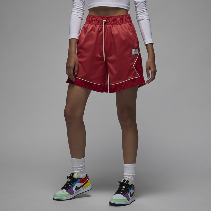 NIKE 耐克JORDAN女子篮球训练AJ休闲网眼透气美式短裤 DO5042-605