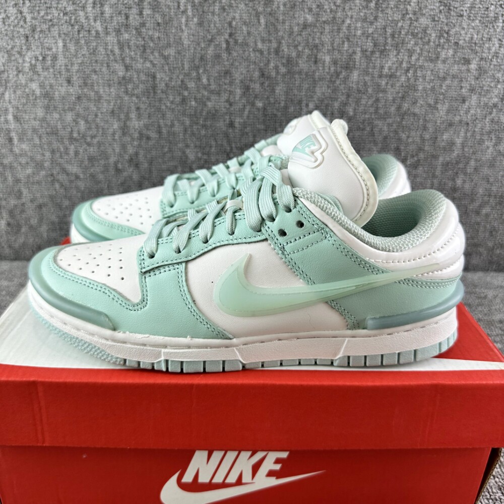 nike dunk low twist 女子白冰蓝果冻勾低帮休闲板鞋 dz2794-101