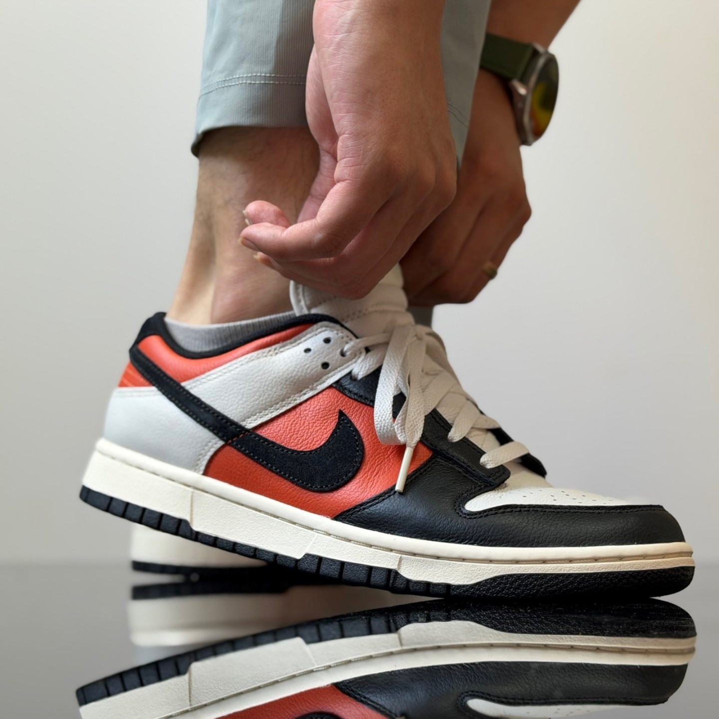 耐克Nike Dunk Low 黑橙低帮复古防滑运动休闲板鞋 HQ4988-030,运动鞋new,板鞋,淘宝优惠券,粉丝福利购,淘宝优惠卷
