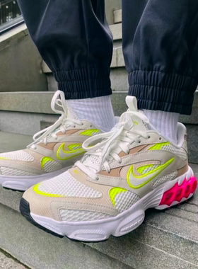 【断码捡漏】Nike Zoom Air Fire 减震透气网面跑步鞋 CW3876-106