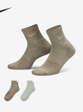 Nike耐克男女同款短筒运动休闲袜舒适吸汗训练袜 DR5295-905-902