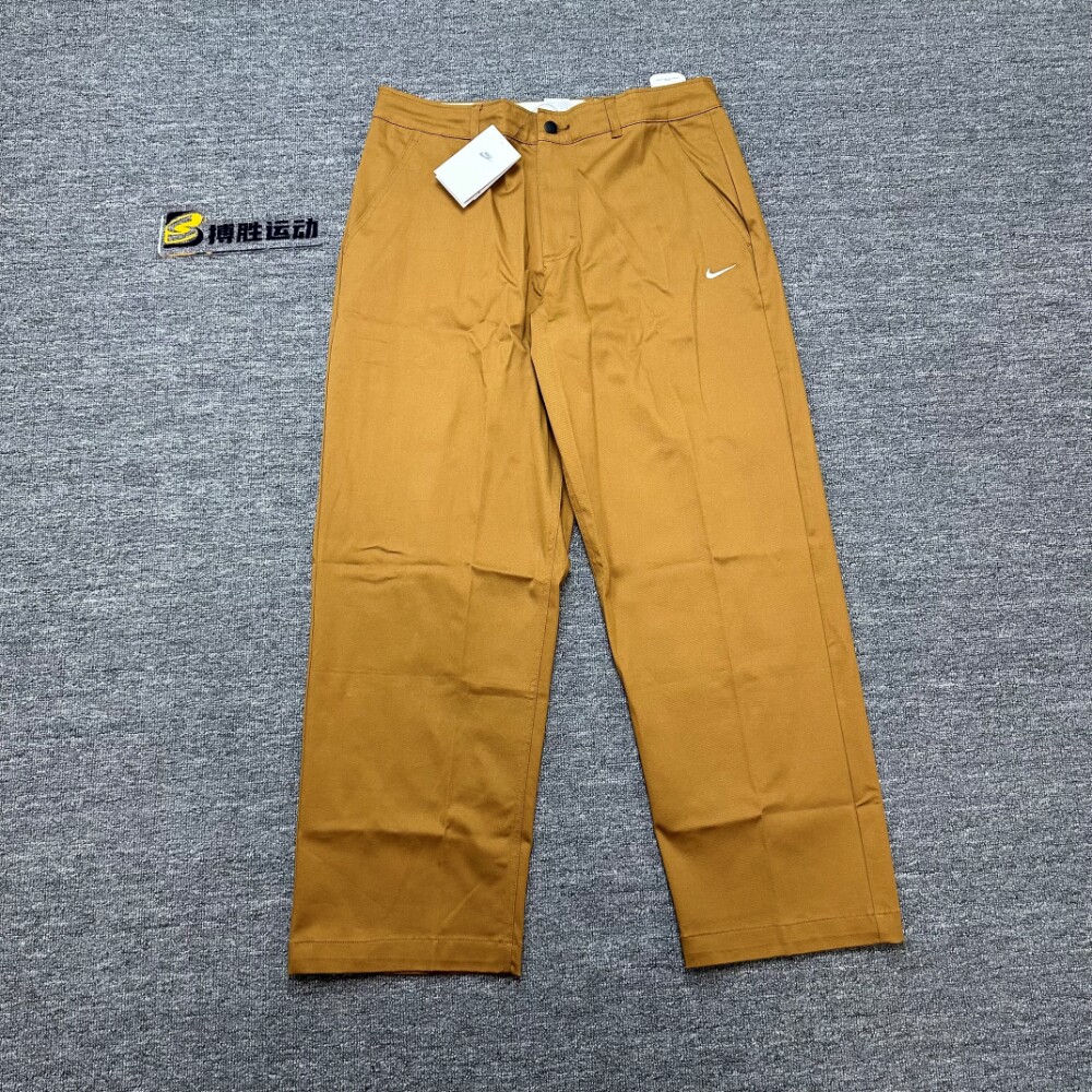【断码捡漏】Nike耐克男裤 秋冬宽松硬挺版型直筒工装长裤 FD0406