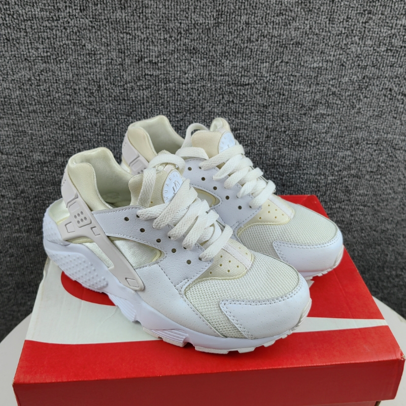 Nike 耐克女鞋AIR HUARACHE华莱士复古透气休闲跑步鞋 654275-110 运动鞋new 运动休闲鞋 原图主图