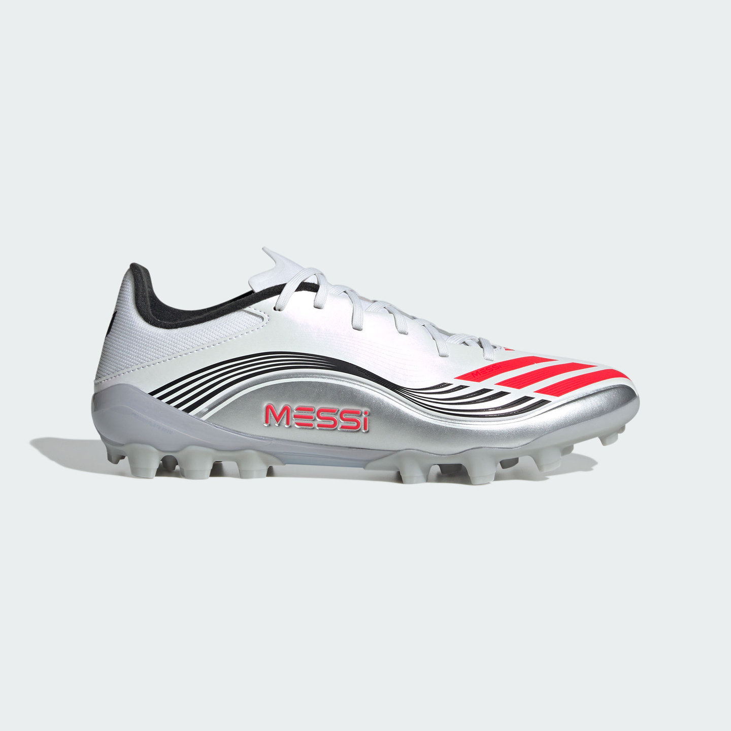 Adidas男女梅西系列人造草皮定制短钉足球鞋 JP7462