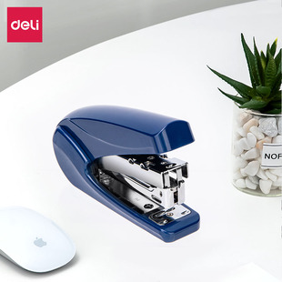 得力0421订书机带起钉器订书针0010订书钉10号小号订书针装订机