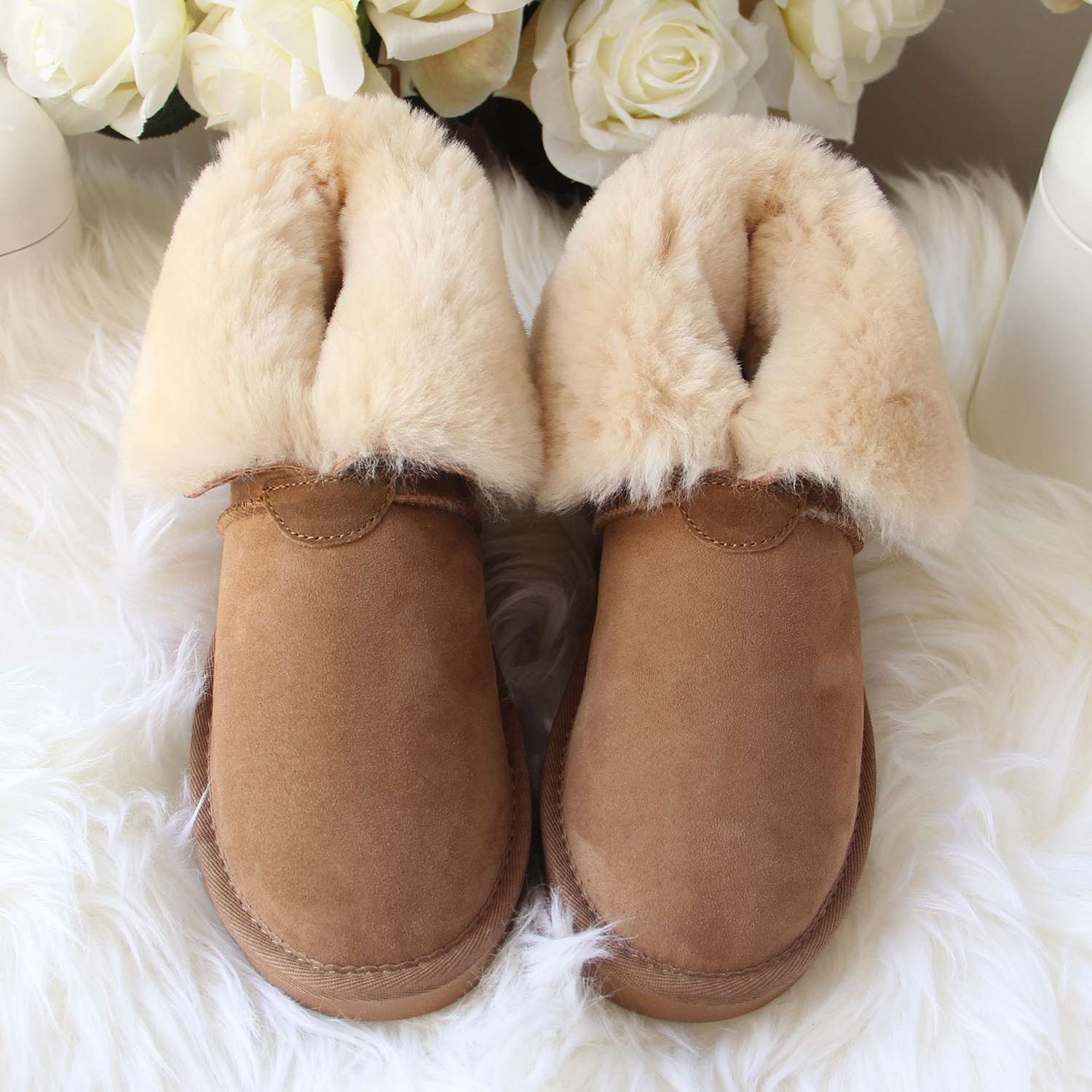 冬季羊皮毛一体低筒雪地靴毛毛鞋老棉鞋女短筒防滑真皮棉短靴棉靴,女鞋,时装靴,淘宝优惠券,粉丝福利购,淘宝优惠卷