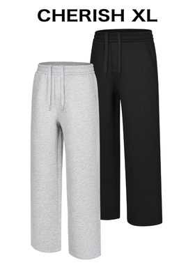 【加绒卫王】CRXL 重磅930G宽松保暖「太空棉卫裤」男款/长期主义